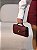 Bolsa Feminina trançada Victoria Vinho - Imagem 12