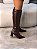 Bota Feminina Giana Cano Alto marrom - Imagem 5