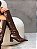 Bota Feminina Giana Cano Alto marrom - Imagem 4