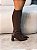 Bota Feminina Giana Cano Alto marrom - Imagem 8
