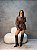 Bota Feminina Giana Cano Alto marrom - Imagem 6