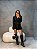 Bota Feminina Giana Cano Alto Preta - Imagem 2