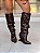 Bota Slouch Taylor Cano alto Marrom - Imagem 3