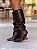 Bota Slouch Taylor Cano alto Marrom - Imagem 5