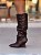 Bota Slouch Taylor Cano alto Marrom - Imagem 1