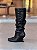 Bota Slouch Taylor Cano alto Preta - Imagem 1