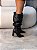 Bota Feminina Slouch Siena Preta em Couro legítimo - Imagem 1
