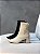 Bota Feminina Talita Off-white em Meia tricô - Imagem 9