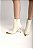 Bota Feminina Vitória Off-white com Biqueira - Imagem 9