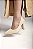 Scarpin Feminino Penélope Off-White em Couro Legítimo - Imagem 3