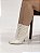 Bota Feminina Giulia Off-White Salto fino - Imagem 6