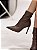 Bota Feminina Giulia Marrom Salto fino - Imagem 1