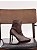 Bota Feminina Giulia Marrom Salto fino - Imagem 6