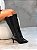 Bota Feminina Amélia Preta Cano longo em couro legítimo - Imagem 11