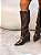 Bota Feminina Jade Marrom Cano alto - Imagem 7