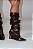Bota Feminina Evelin Slouch Marrom - Imagem 9