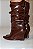 Bota Feminina Evelin Slouch Marrom - Imagem 2