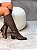 Bota Feminina Miriam Marrom Café em Couro legítimo - Imagem 2