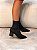 Bota Feminina Raquel em meia tricô preta - Imagem 9