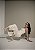 Tamanco Feminino Kate Salto fino Off-white com Biqueira - Imagem 4