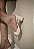 Tamanco Feminino Kate Off-white Salto Bloco com Biqueira - Imagem 1