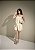 Tamanco Feminino Kate Off-white Salto Bloco com Biqueira - Imagem 4