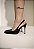 Slingback Feminino Sté Preto salto fino - Imagem 2