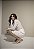 Slingback Feminino Roberta Off-white em Couro legítimo - Imagem 4