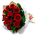 Buquê com 12 Rosas Vermelhas - Imagem 1