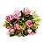 Buquê com 12 Rosas Rosadas - Imagem 2