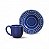 6 Xícaras de café atenas azul navy 72 ml - Imagem 1