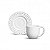 6 Xícaras de café atenas branco 72 ml - Imagem 1