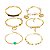 Kit 10 Pulseiras Femininas Semi Joias Folheadas - Imagem 3