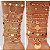 Kit 10 Pulseiras Femininas Semi Joias Folheadas - Imagem 1
