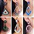 Kit 10 Brincos Luxo Em Strass Modelos Grandes - Imagem 2
