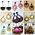 Kit 10 Pares de Brincos em Mdf Resinados - Imagem 2