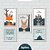 Kit Quadros: Animais Boho (Raposa, Coelho e Guaxinim) - Imagem 3