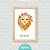 Kit Quadros: Safari Aquarela Florido - Imagem 10