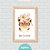 Kit Quadros: Safari Aquarela Florido - Imagem 5