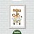 Kit Quadros: Safari 6 Aquarela (Girafa, Jeep, Leão) - Imagem 6