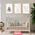 Kit Quadro: Urso Minimalista - Imagem 3