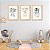 Kit Quadros: Animais Menina Baby em Aquarela - Imagem 6