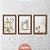 Kit Quadros: Animais na Floresta em Aquarela Boho - Imagem 6