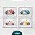 Kit Quadros: Carrinhos de Corrida em Aquarela - Imagem 4