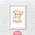 Kit Quadros: Ursinha Brincando - Imagem 5