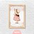 Kit Quadros: Menina com Chapéu Florido - Imagem 5