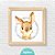 Kit Quadros: Animais Floresta em Aquarela Florido - Imagem 7