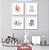 Kit Quadros: Aviador Safari em Aquarela - Imagem 1