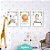 Kit Quadros: Safari Baby 6 - Imagem 1