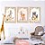 Kit Quadros: Animais Aquarela Floridos 3 - Imagem 6
